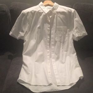 Men’s Oxford short sleeve button down